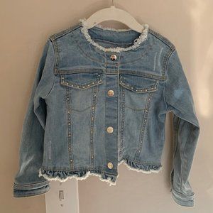 Mayoral Denim Studded Jacket